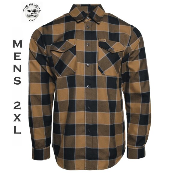 DIXXON FLANNEL - 5 CLICKS OUT Flannel Shirt - Men's 2XL - Picture 1 of 13